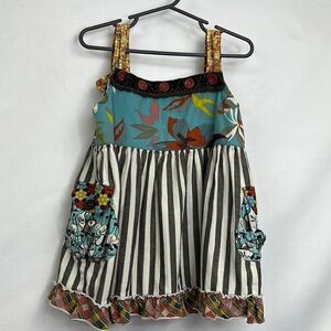 Matilda Jane multi pattern jumper EUC size 6